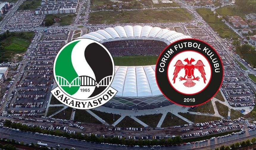 Çorum FK, 1. Lig'de Yarın Sakaryaspor İle Karşılaşacak