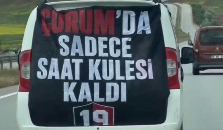 Konya Yolu Çorumlularla Doldu Taştı: Final Heyecanı Yollara Sığmadı!