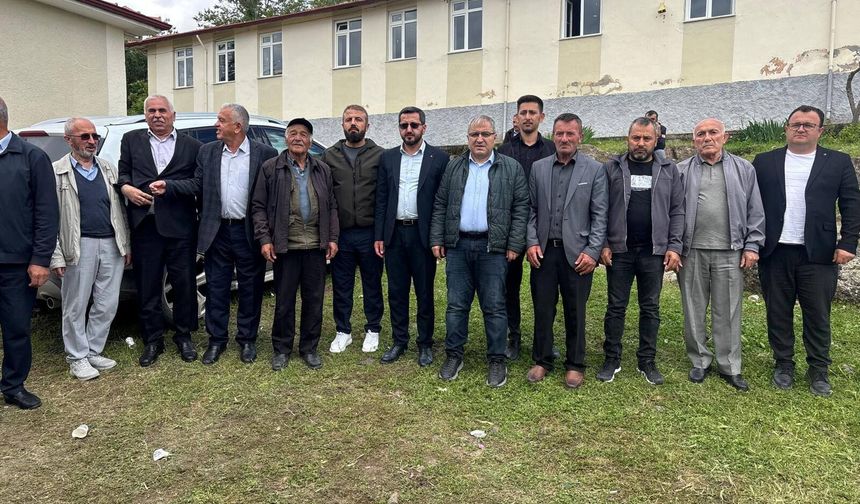 Köy Halkı Yağmur ve Şükür Programında Buluştu