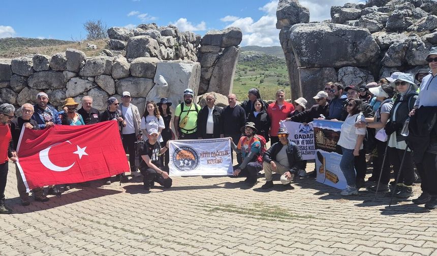 Doğaseverlerin 4 Gün Sürecek Hitit Yolu Yürüyüşü Başladı