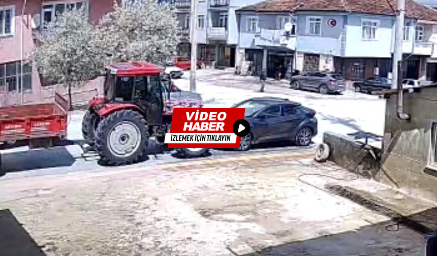 “El Freni” Unutuldu, Park Halindeki Araca Çarparak Durabildi