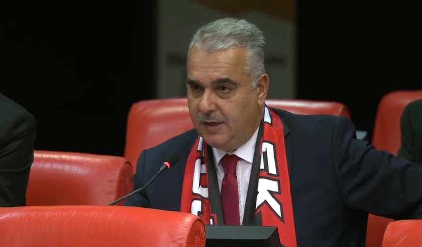 Milletvekili Ahlatcı Çorum FK’yı TBMM Kürsüsünden Destekledi