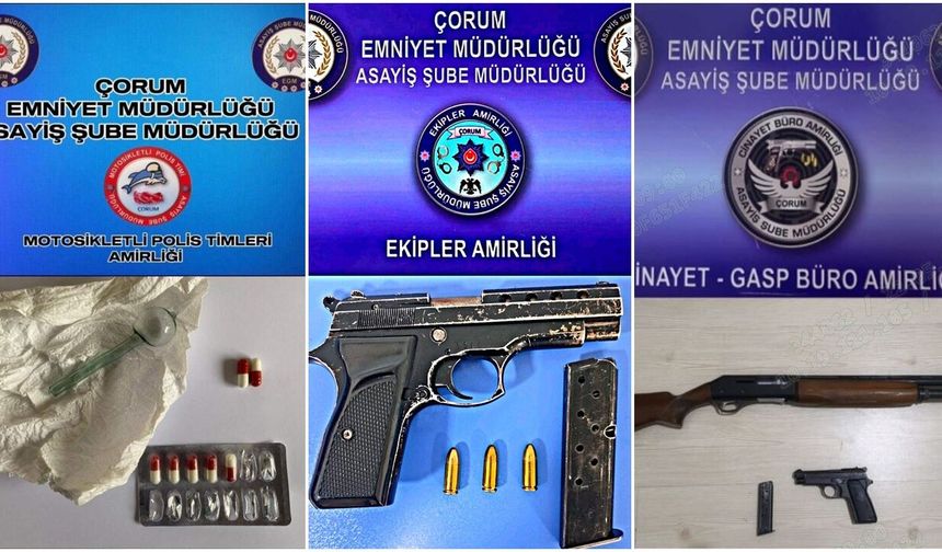 Emniyetin Bir Haftalık Bilançosu Açıklandı! İşte Ele Geçirilenler