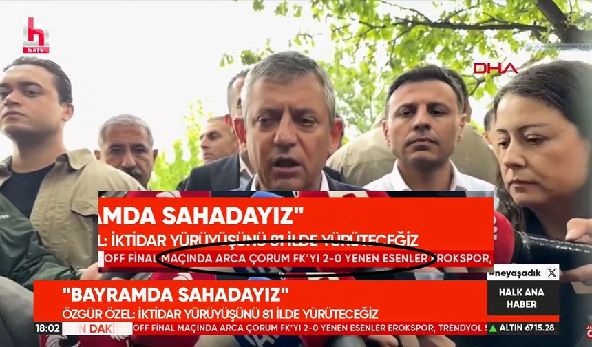 Halk Tv’den Skandal Çorum Hatası!