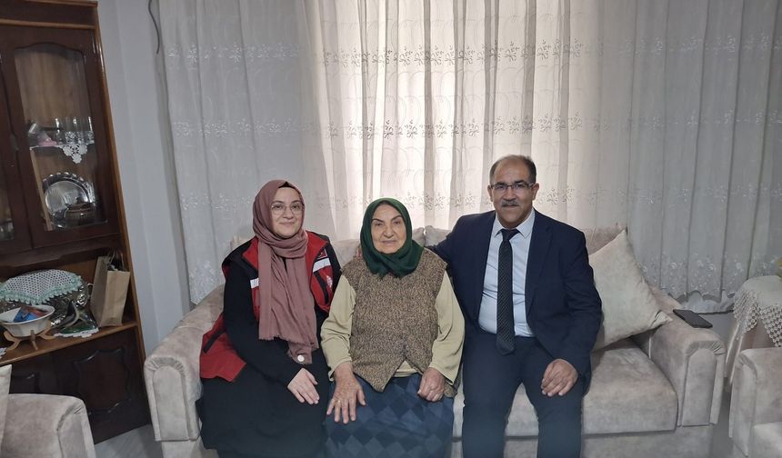 Şehit Annesine Bayram Öncesi Vefa Ziyareti