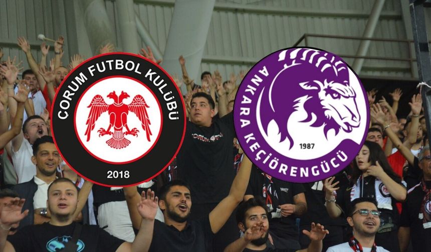 Arca Çorum FK’da Kritik Viraj: Rakip Ankara Keçiörengücü