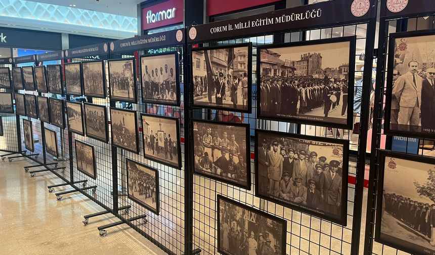 Çorum’da Nostalji Dolu 19 Mayıs Sergisi