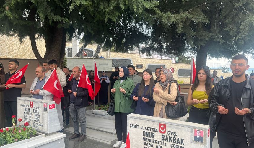 Gençlerden Şehitlere Saygı ve Vefa Yürüyüşü