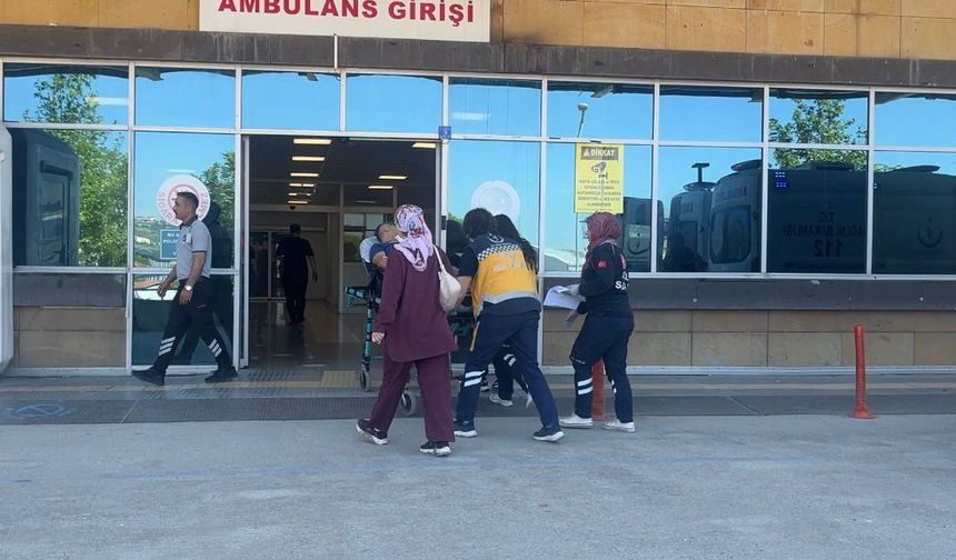 Çorum’da Kurban Telaşı Hastanede Bitti