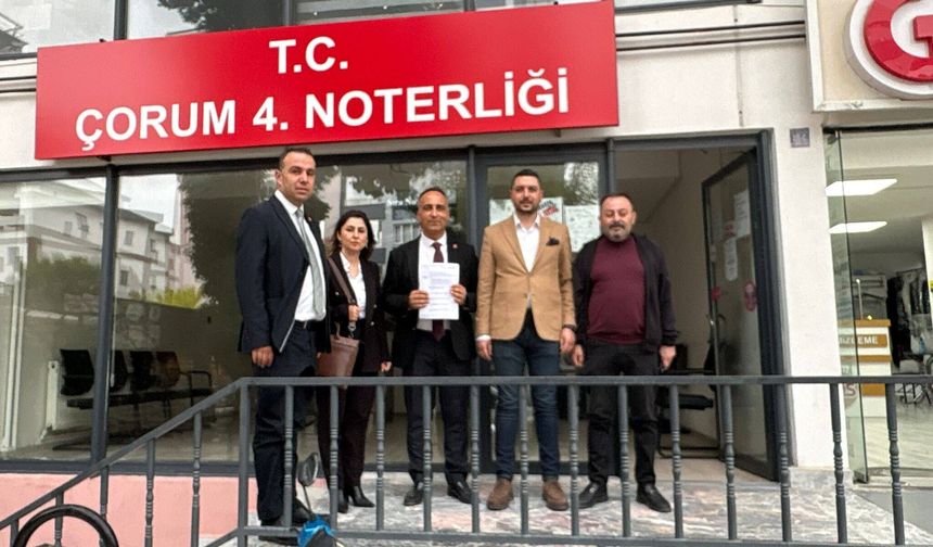 Çorum CHP’de 8 Delegeden 6’sı Kurultay İçin İmza Verdi