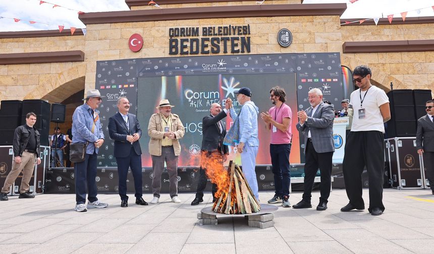 Festival Ateşi Yakıldı, Çorum Lezzetlerini Dünyaya Tanıtıyor