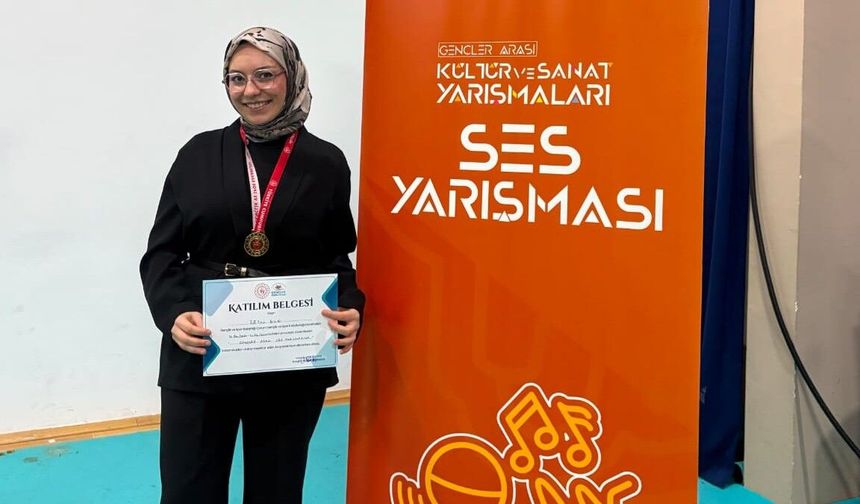 Belediye Müzik Akademisi Öğrencisi Birinci Oldu