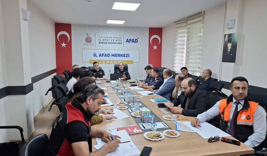 Orman Yangınlarına Karşı Ortak Müdahale Hazırlığı