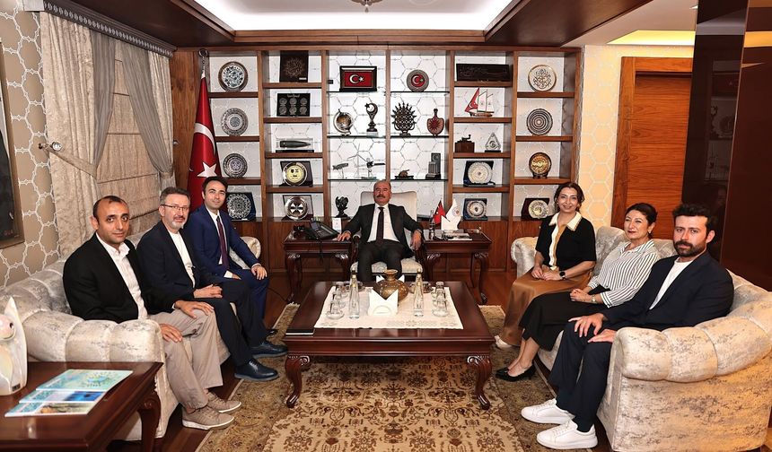 Yeni Yönetimden Vali Ali Çalgan’a Nezaket Ziyareti