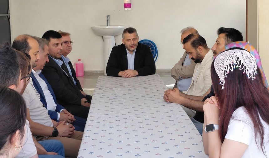 Sağlık Yöneticileri Sahada İncelemelerde Bulundu