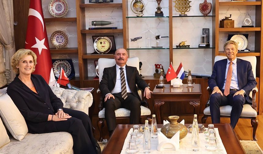 Çorum’da Diplomatik Buluşma