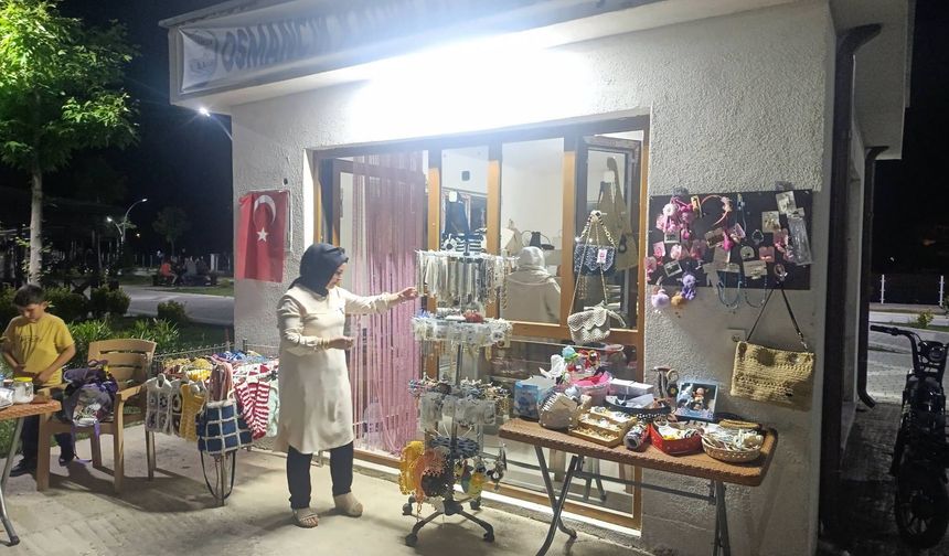 Kadının El Emeği Çarşısı Yaz Sezonuna Kapılarını Açtı