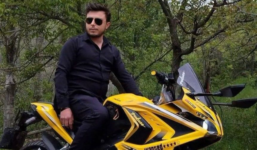 Genç Motosikletli Feci Kazada Can Verdi
