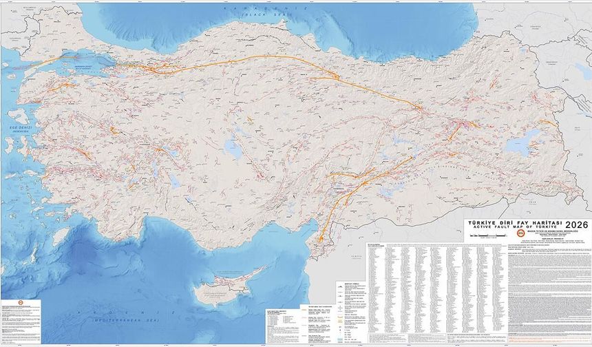 Türkiye’de Korkutan Tablo! Diri Fay Haritası’nda Fay Sayısı 700’e Çıktı