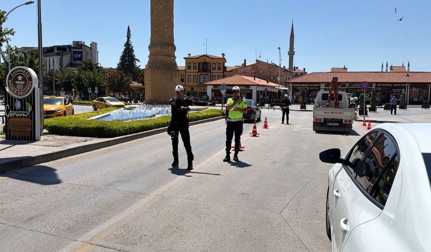 20 Sürücüye 50 Bin Lira Ceza Kesildi