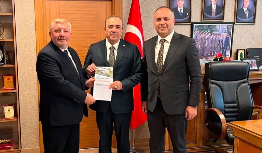 Milletvekili Kayrıcı'ya Kongre Ve Temel Atma Töreni Daveti