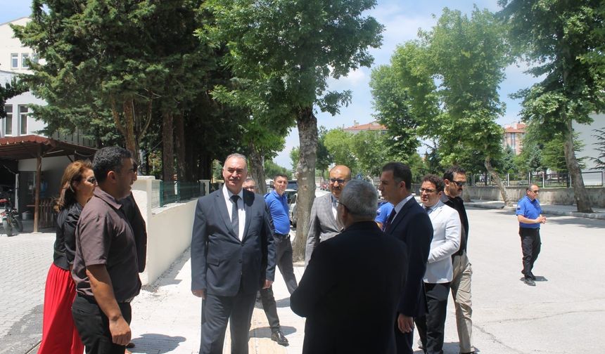 Denetimli Serbestlik Yükümlülerinden Okullara Renkli Dokunuş