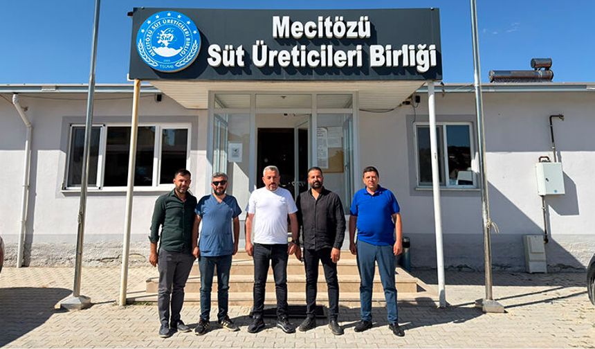 Karaca’dan Mecitözü Süt Üreticileri Birliği’ne Ziyaret