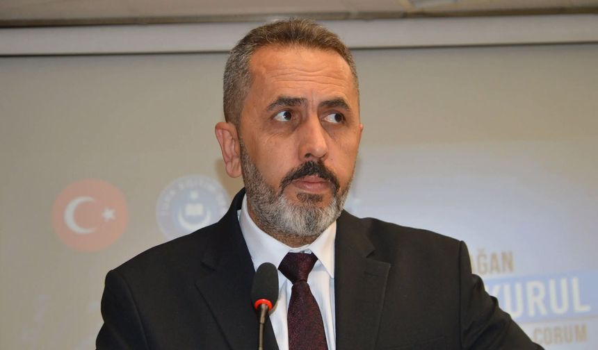 Abdullah Güdek Türkiye Kamu-Sen Çorum İl Temsilcisi Oldu