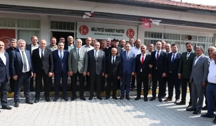 MHP Çorum'da 4 İlçede Yeni Dönem