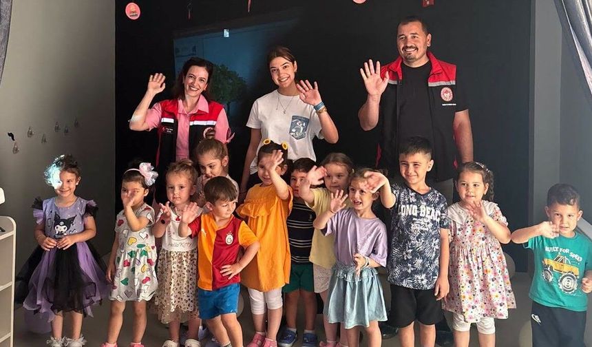 Minikler Su Tasarrufunu Öğreniyor! Su Verimliliği Eğitimi Düzenlendi