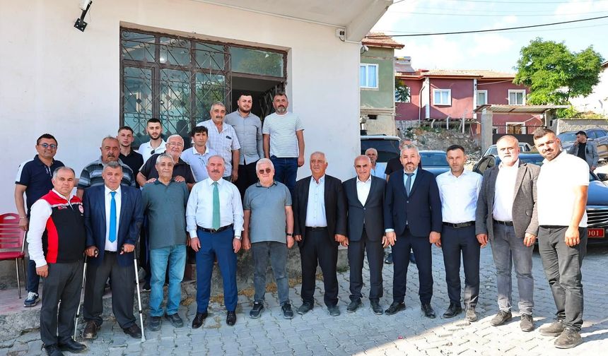 Vali Çalgan, Figani Köyü'nde Vatandaşlarla Buluştu