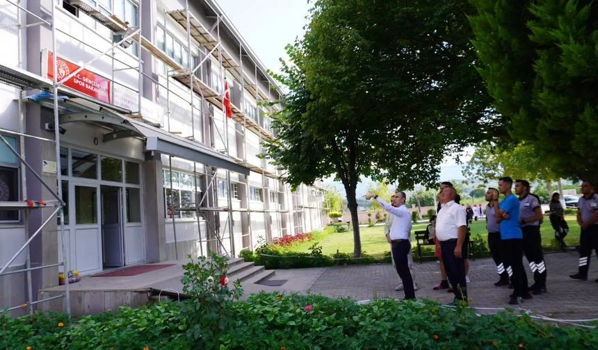 Osmancık'ta Spor Tesisleri Yenileniyor
