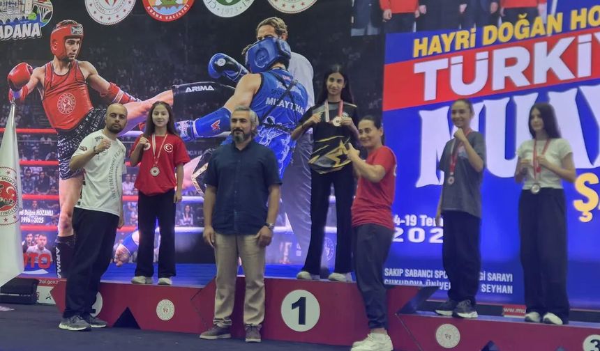 Alaca Belediyesporlu Rümeysa Ak'tan Türkiye İkinciliği