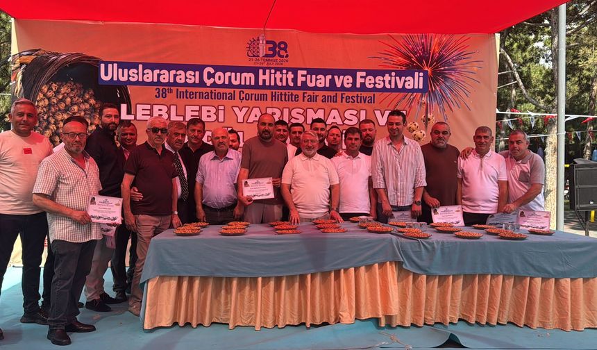 Çorum'da En İyi Leblebi Seçildi! İşte Dereceye Giren İsimler