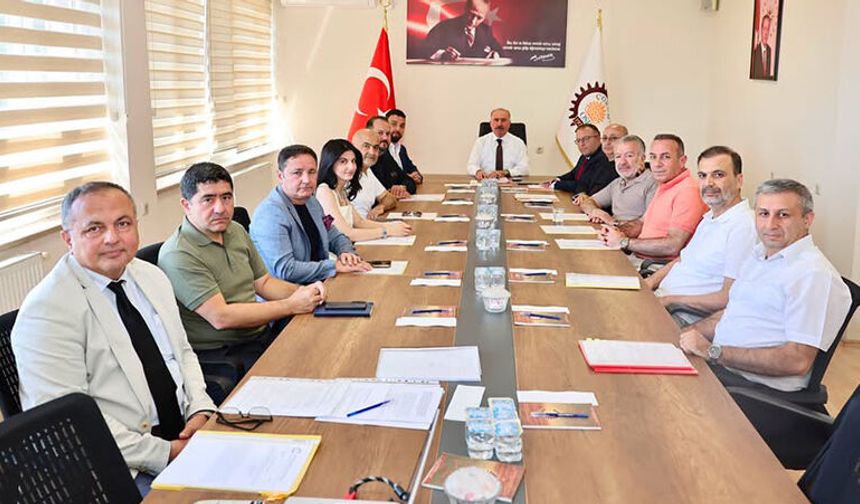 Çorum OSB’nin Mevcut Durumu Değerlendirildi
