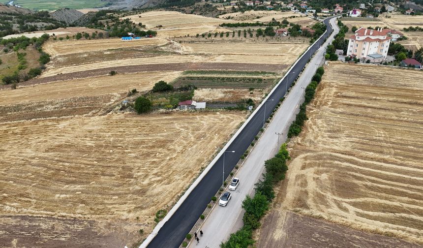 Çorum Belediyesinden Dodurga Belediyesine Asfalt Desteği