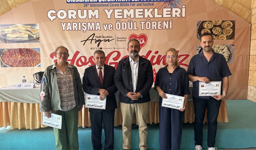 Çorum Mutfağının En Özel Lezzetleri Yarıştı