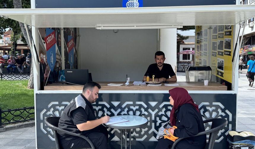 Çözüm Merkezi Noktası Saat Kulesi Önünde Kuruldu
