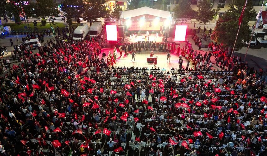 Çorum'da 15 Temmuz Ruhu Meydanlarda Yaşatıldı