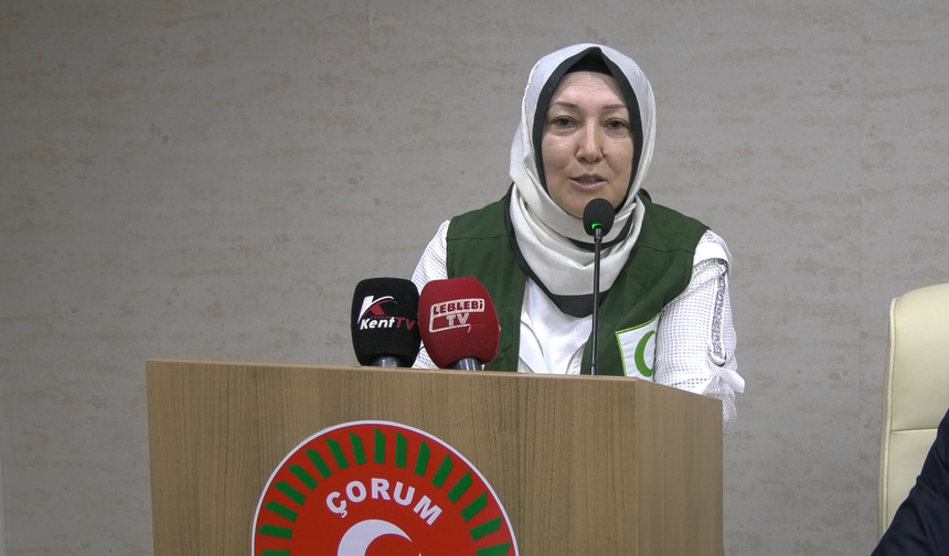 Yeşilay'dan İl Genel Meclisi'nde Kapsamlı Sunum! "Çorum'da 16 Bin 800 Kişiye Ulaştık"