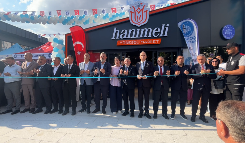 Hanımeli Yöresel Market Açıldı, 2 Binin Üzerinde Ürün Vatandaşlarla Buluşacak