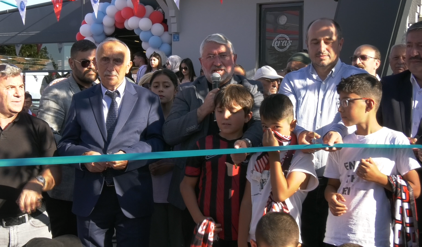 Akkent Teras Kafe Sosyal Tesisleri Hizmete Açıldı