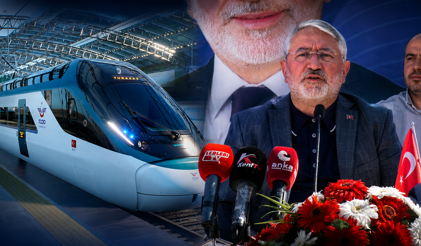 Hızlı Trenin Terminali Akkent'te Olacak