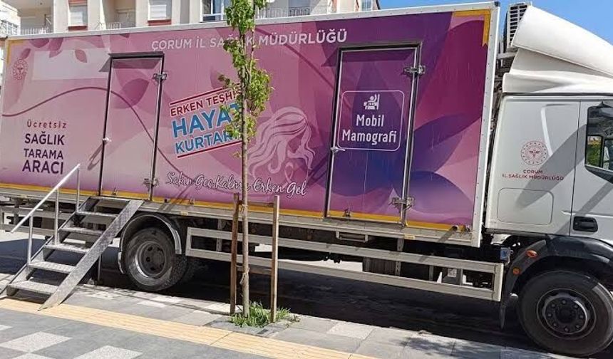 Kanser Tarama Aracı Sungurlu’da
