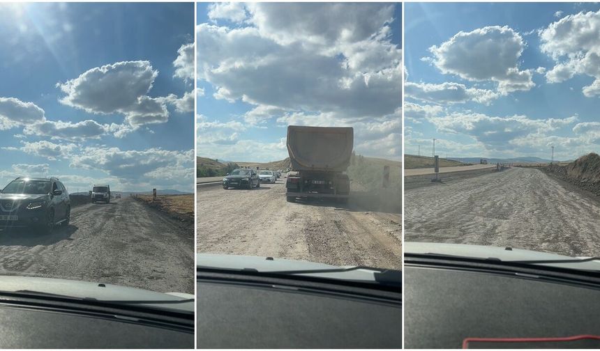 Her Yıl Aynı Çile! İskilip Yolu Bitmiyor, Vatandaş İsyan Ediyor