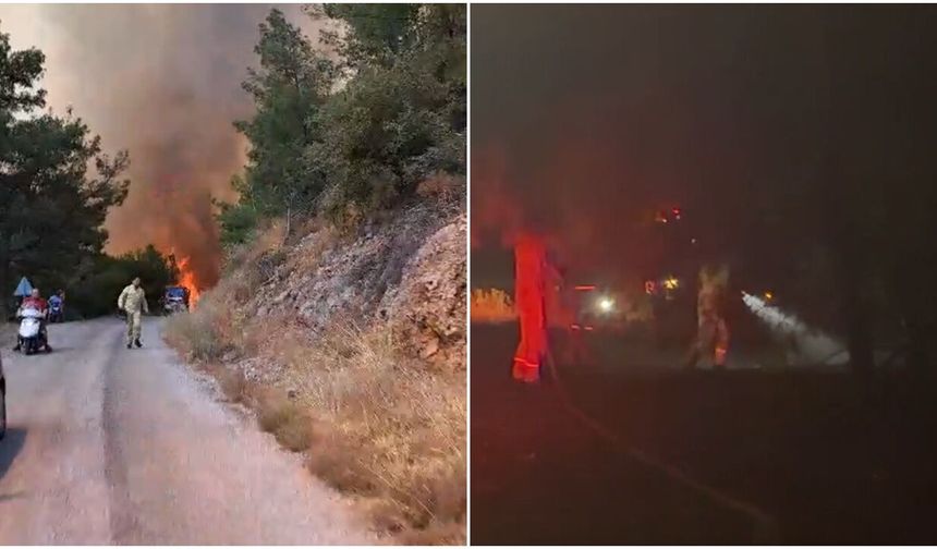Çorum'un Orman Kahramanları Fethiye'de Görev Başında