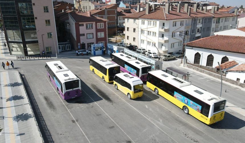 Çorum'da Otobüs Ücretlerine Zam Geldi