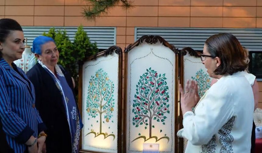Çorum ve Tokat Kalem İşi Bezemeleri İstanbul’da Sergilendi