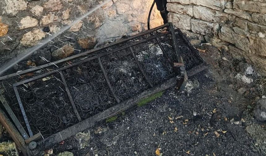 İtfaiyenin Hızlı Müdahalesi Felaketi Önledi!