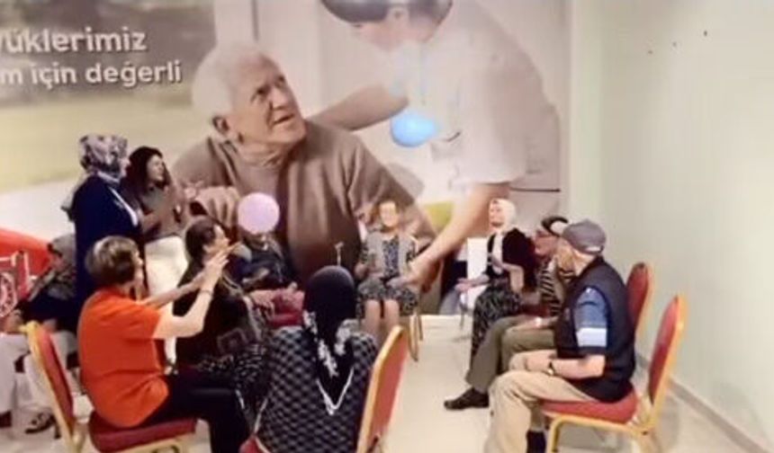 Huzurevinde Hareketli Anlar